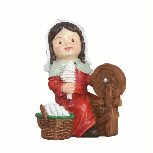 Pastora Hilandera 9cm Infantil