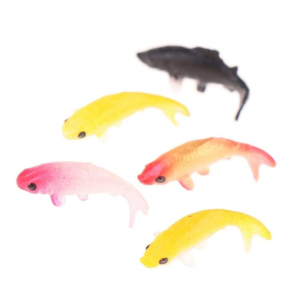 Conjunto 5 peces colores 1,5cm